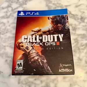 Call of Duty: Black Ops III Hardened Edition -PlayStation 4 (PS4) Steelbook CIB